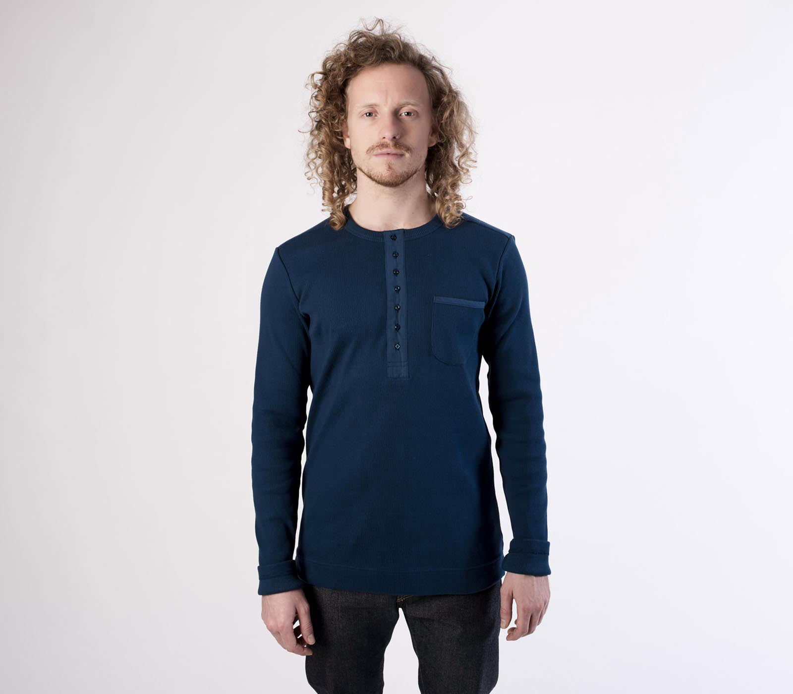 indigo henley